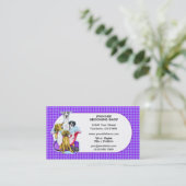 Grande Baignoire à Danse Carte de visite (Debout devant)