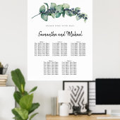 Grande Berry Eucalyptus Tableau de sièges 5 tables (Bureau à domicile)