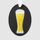 Grande bière ornement personnalisé (dos)