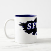 Grande, bleue tasse de SPCTR (Gauche)