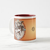 Grande boîte de tasses de peintures (Devant gauche)