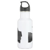 Grande bouteille d'eau de caméra vidéo (Dos)