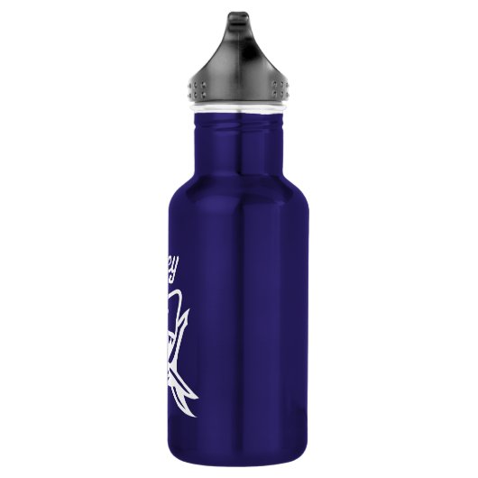 Grande bouteille d'eau personnalisée de requin bla (Droite)