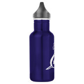 Grande bouteille d'eau personnalisée de requin bla (Gauche)