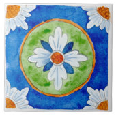 Grande carreaux en céramique de style sicilien "Ca (Devant)