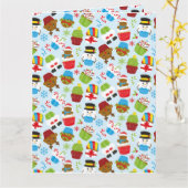 Grande carte (8,5 po x 11 po) (Fleur jaune)