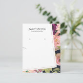 GRANDE CARTE D'AFFICHAGE DE LA COUCHE FLORALE BLAN (Debout devant)