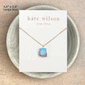 Grande carte d'affichage en cuir blanc (image)