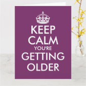 Grande carte d'anniversaire surdimensionnée pour h (Fleur jaune)