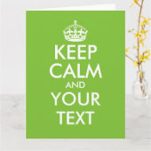 Grande carte d'anniversaire surdimensionnée pour l (Fleur jaune)