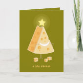 Grande carte de Noël au fromage (Devant)