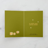 Grande carte de Noël au fromage (Intérieur)