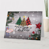 GRANDE carte de Noël Las Vegas (Devant)