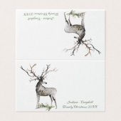 Grande carte de place pour les hôtes du cerf Antle (Extérieur déplié)