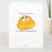 GRANDE carte de voeux (de maître nageur) - SRF (Dos)