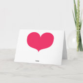 Grande carte de voeux Heureuse Sainte-Valentin de (Dos)