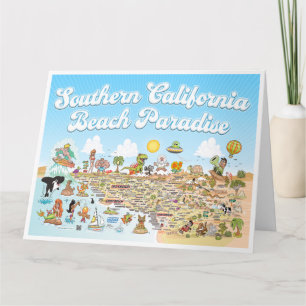 Grande carte de voeux SoCal