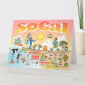 Grande carte de voeux SoCal (Devant)