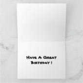 Grande carte d'encouragement /Anniversaire (Intérieur)
