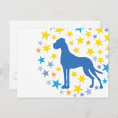 Grande carte graphique Dane (Devant / Derrière)