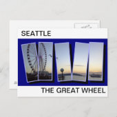 GRANDE CARTE POST SIÈGE ROUE (Devant / Derrière)