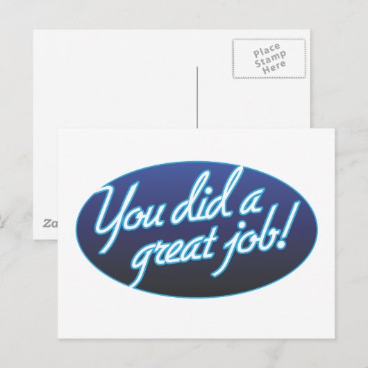 Grande carte postale (Devant / Derrière)