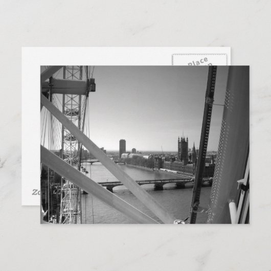 grande carte postale de londres (Devant / Derrière)