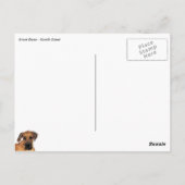 Grande carte postale Géant Géant Doux Dane (Dos)