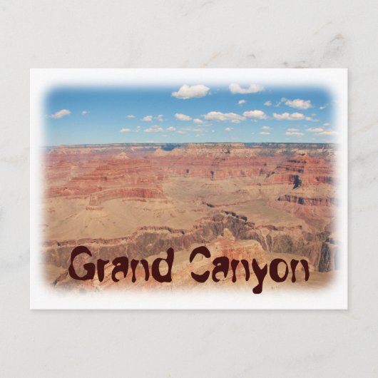Grande carte postale Grand Canyon ! (Devant)
