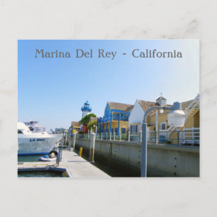 Grande carte postale Marina Del Rey !