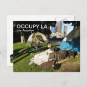 Grande Carte Postale Occupy LA ! (Devant / Derrière)