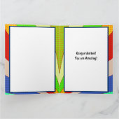 Grande carte | Vous L'Avez Fait ] Félicitations !  (Intérieur)