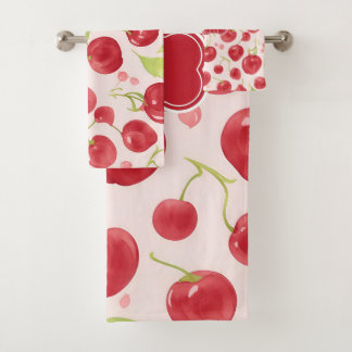 Grande Cerise Aquarelle colorée Personaliz Motif