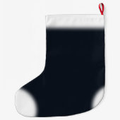 Grande Chaussette De Noël Amoureux des chats Noël Stocking Customisé (Dos)