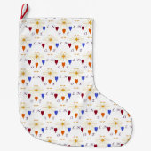 Grande Chaussette De Noël Anges de Noël dans Star Noel (Devant)