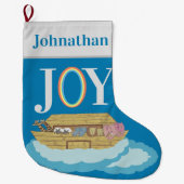 Grande Chaussette De Noël arche (Devant)