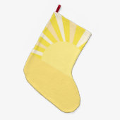 Grande Chaussette De Noël art abstrait moderne (Devant (Accrochage))