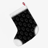 Grande Chaussette De Noël Art autochtone Stocking Totem Pole Stocking (Dos (Accrochage))