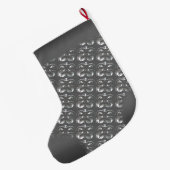 Grande Chaussette De Noël Art autochtone Stocking Totem Pole Stocking (Dos (Accrochage))