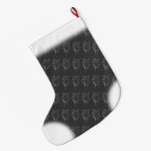 Grande Chaussette De Noël Art autochtone Stocking Totem Pole Stocking (Dos (Accrochage))