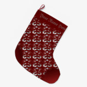 Grande Chaussette De Noël Art autochtone Stocking Totem Pole Stocking (Devant (Accrochage))