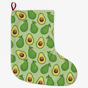 Grande Chaussette De Noël Avocado
