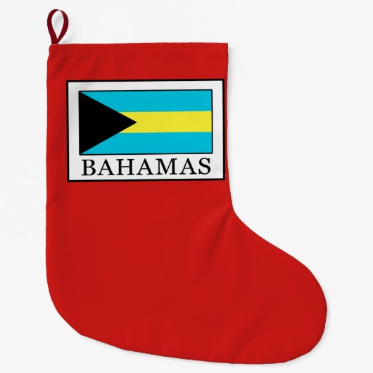Grande Chaussette De Noël Bahamas (Devant)