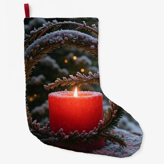 Grande Chaussette De Noël Bas de Noël (Devant)