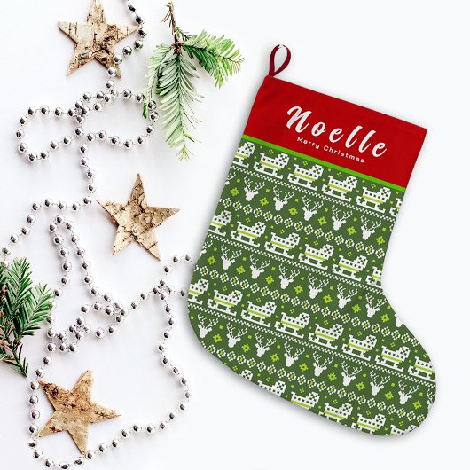 Grande Chaussette De Noël Bas de Noël