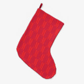 Grande Chaussette De Noël Bas de Noël MM (Devant (Accrochage))