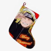 Grande Chaussette De Noël Bas de Noël Naruto (Devant (Accrochage))