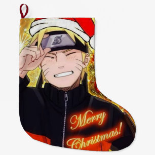 Grande Chaussette De Noël Bas de Noël Naruto