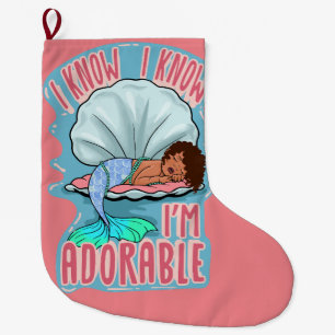 Grande Chaussette De Noël Bas de Noël rose Plaid Xmas Stocking