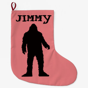GRANDE CHAUSSETTE DE NOËL BAS DE NOËL SUR MESURE BIGFOOT 